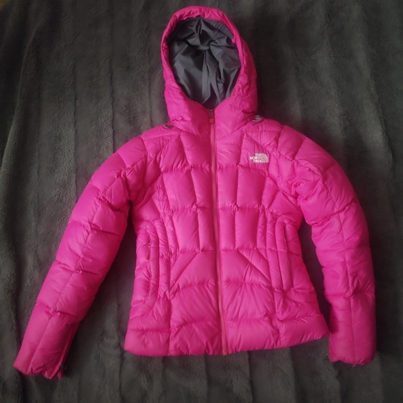 XS The North Face Pink Puffer - Picture 1 of 3